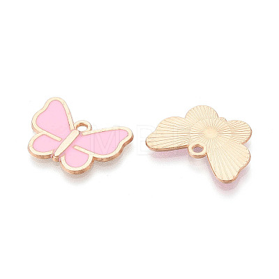 Alloy Enamel Pendants ENAM-T024-60A-G-1