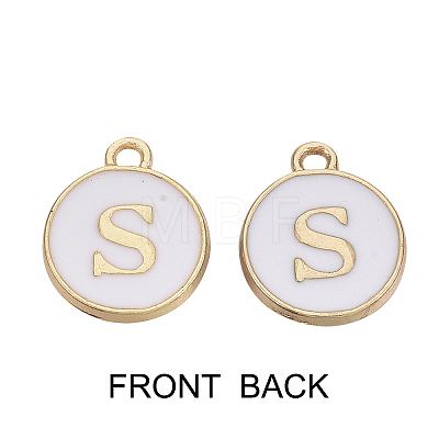 Golden Plated Alloy Charms ENAM-SZ0001-25A-S-1