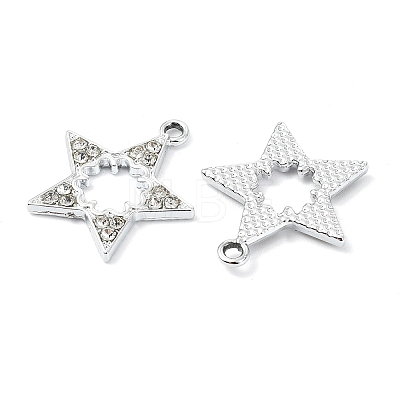 Alloy Crystal Rhinestone Pendants ALRI-T012-05A-P-1