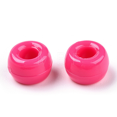 Opaque Plastic Beads KY-T025-01-F11-1