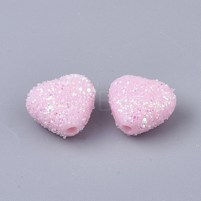 Opaque Acrylic Beads MACR-T033-06B-1