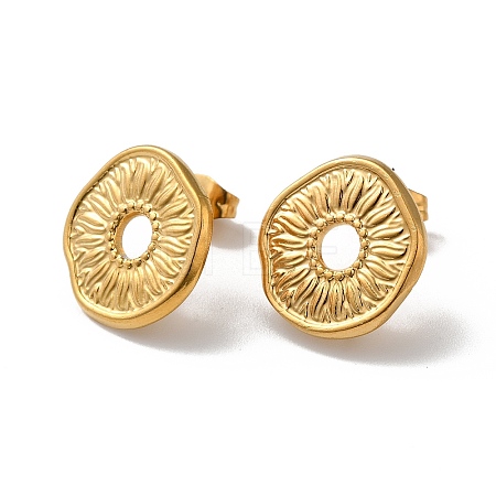 304 Stainless Stud Earring Findings STAS-M314-01I-G-1