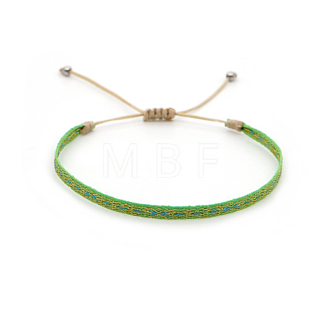 Vintage Bohemian Cotton Cord Braided Bracelets HL6263-10-1
