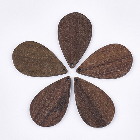 Walnut Wood Pendants WOOD-S054-08-1