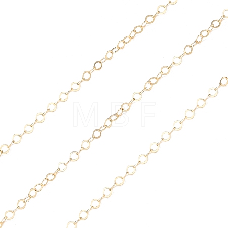 Yellow Gold Filled Cable Chains CHC-M023-08G-1