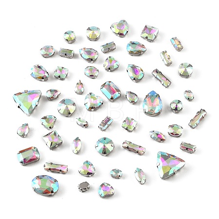 Glass Rhinestone Sew on Rhinestone RB-CBA33FD-01P-03-1