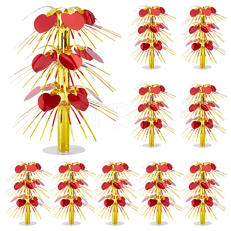 10Pcs Plastic Table Centerpiece Decoration FEPA-WH0008-003B-1