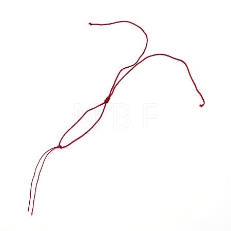 Polyamide Cord Necklace Making AJEW-WH0241-27C-1
