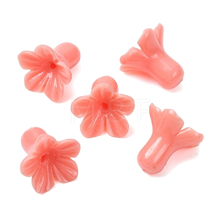 Dyed Synthetic Coral Carved Beads GG-CBAE64B-01B-04-1