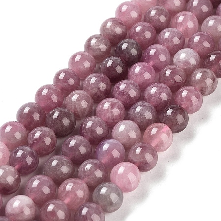 Natural Madagascar Rose Quartz Beads Strands G-B076-A01-03-1