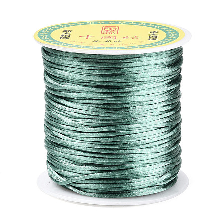 Nylon Satin Rattail Cord NWIR-R025-1.0mm-222-1