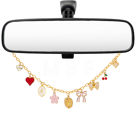 Aluminum Pendant Decorations HJEW-BM00065-1