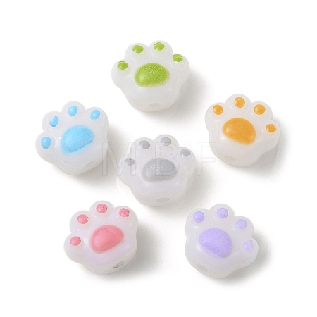 Opaque Acrylic Beads X-MACR-M026-01-1