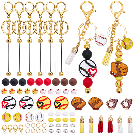 DIY Keychain Making Kits DIY-BM0002-37-1