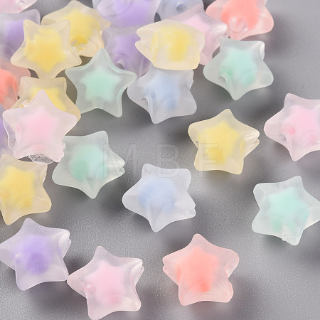 Transparent Acrylic Beads TACR-S152-02C-1