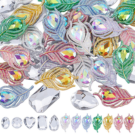 Resin Cabochons DIY-SC0033-55A-1