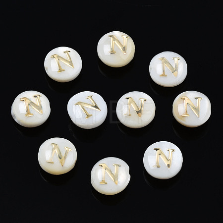 Natural Freshwater Shell Beads SHEL-S278-036N-1