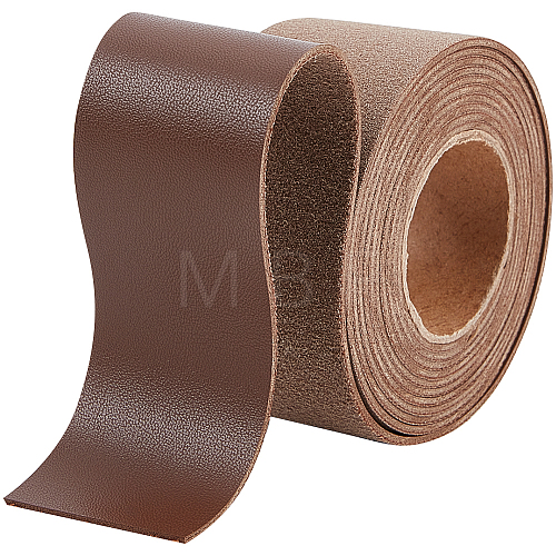 2M PVC Imitation Leather Ribbons SRIB-WH0011-125C-02-1