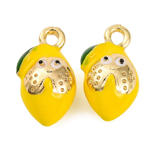 Alloy Enamel Pendants PALLOY-S032-01A-022-1