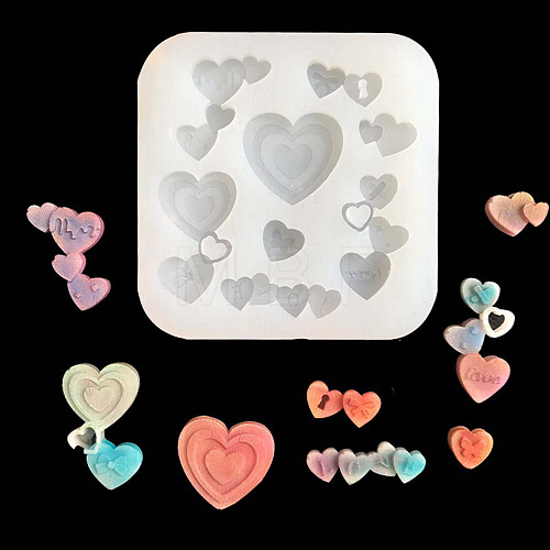 Heart DIY Silicone Molds PW-WG4F94A-01-1