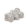 Brass Micro Pave Cubic Zirconia Pendants KK-Q772-05P-3