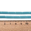Opaque Solid Color Glass Beads Strands GLAA-N070-01A-C03-4