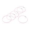 Steel Wire Bracelet Cord DIY Jewelry Making TWIR-R004-03-2