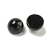 Natural Black Stone Cabochons G-Q173-01A-17-2