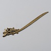 Alloy Lotus Hair Sticks MRMJ-WH0077-101B-2