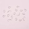 304 Stainless Steel Leverback Earring Findings STAS-PH0018-28P-3