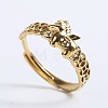201 Stainless Steel Rhinestone Finger Rings WG73066-01-1