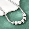 Polymer Clay Rhinestone Beaded Bracelets SA-D001-06P-5