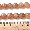 Round Natural Multi-Moonstone Beads Strands G-I176-09-10mm-01-2