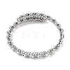 Brass Crystal Rhinestone Bangles for Women BJEW-H609-01P-3