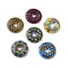 Handmade Millefiori Glass Beads LAMP-A155-01C-1