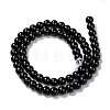 Natural Black Onyx Beads Strands G-Z024-02C-3
