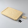 Bamboo Clip On Safa Table AJEW-WH0596-920-1
