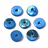 Spray Painted Natural Freshwater Shell Beads LS-SHEL-N026-143A-01-2