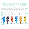 DIY Imitation Leather Lightning Bolt Dangle Earring Making Kits DIY-TA0010-70B-3