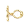 Brass Toggle Clasps KK-M314-06G-1