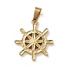 201 Stainless Steel Pendants STAS-U053-10A-G-1
