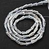 Electroplate Glass Beads Strands X-EGLA-J046-AB07-4