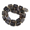 Natural Botswana Agate Beads Strands G-P611-A02-02-3