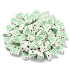 100Pcs Cactus Shape Polymer Clay Beads CLAY-CJC0003-02-3