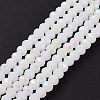 Electroplate Glass Beads Strands EGLA-A044-J1mm-L05-2