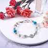 50Pcs 10 Styles Tibetan Style Alloy Spacer Beads FIND-CJ0001-57-6