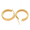 202 Stainless Steel Hoop Earrings EJEW-H003-38G-04-2