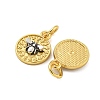 Long-Lasting Plated Brass Pendants KK-K387-02G-2