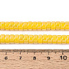 AB Color Plated Opaque Glass Beads Strands GLAA-T026-3x6mm-P13-4