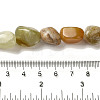 Natural Xiuyan Jade Beads Strands G-B078-D19-04-5